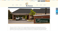 Desktop Screenshot of manassas-rehab.com